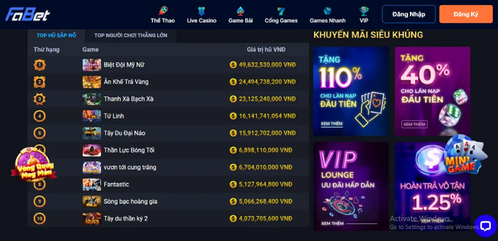 Quy tắc trò chơi k9cc11