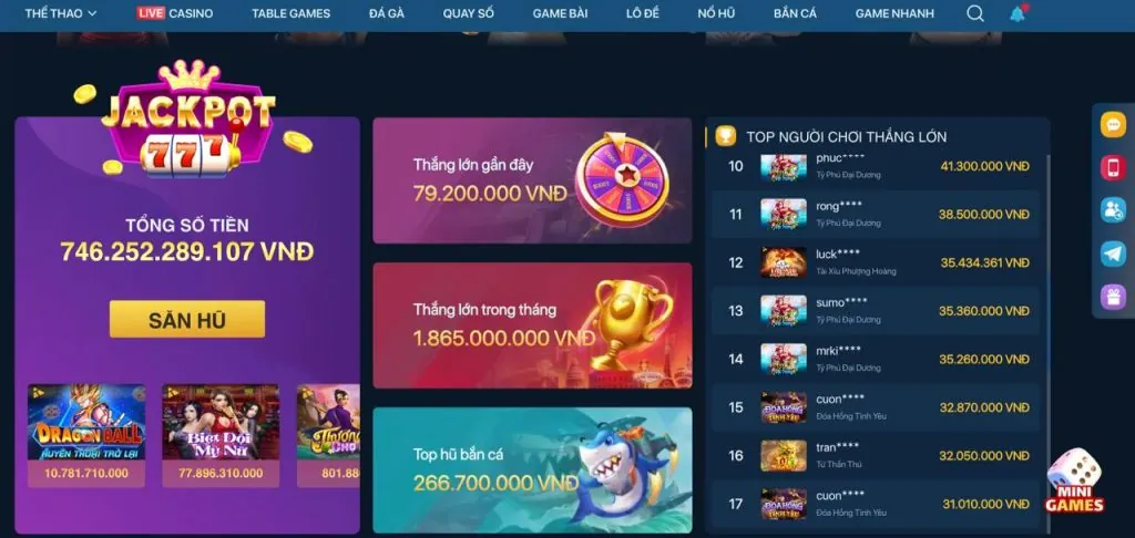 Hình ảnh đa dạng các trò chơi tại K9CC11